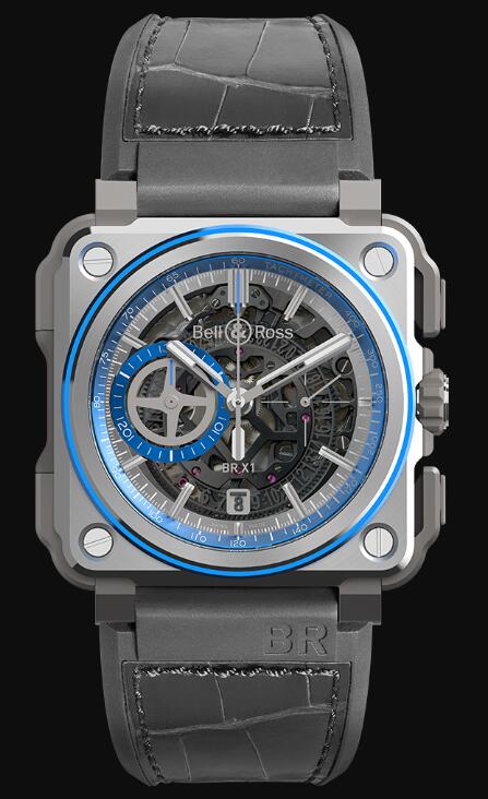 Bell & Ross BR-X1 HYPERSTELLAR BRX1-AL-TI-BLU Replica Watch